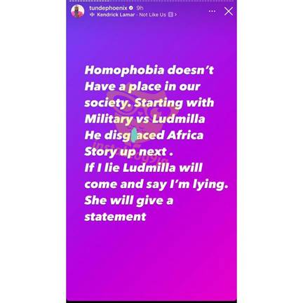 Asake issue with Tunde phoenix